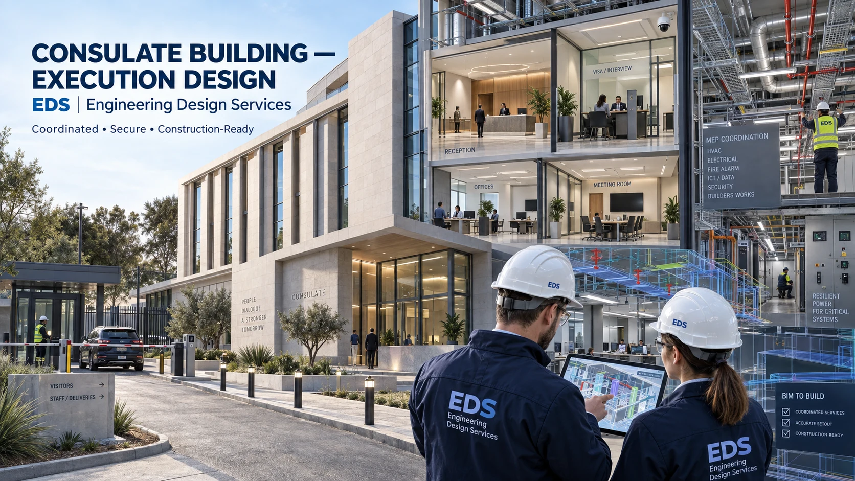 Consulate Building — Execution Design, Frankfurt